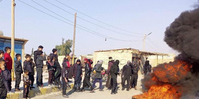 Protests continue in Deir Ezzor against QSD Militia and US occupation