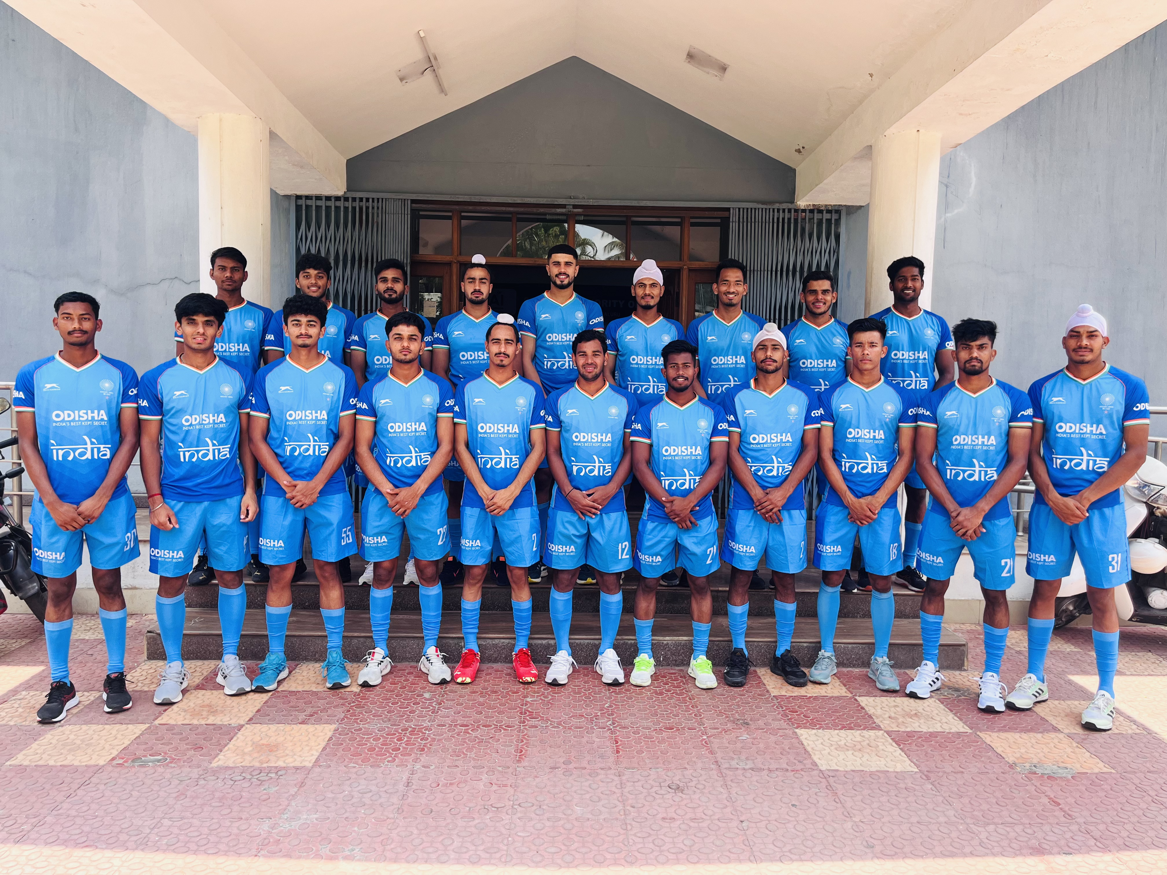 Indian Junior Men’s Hockey team will play five matches across three nations on Europe tour