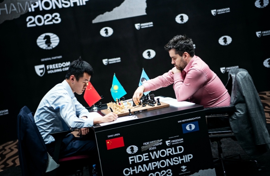 Nepomniachtchi claims victory to seize FIDE World Championship