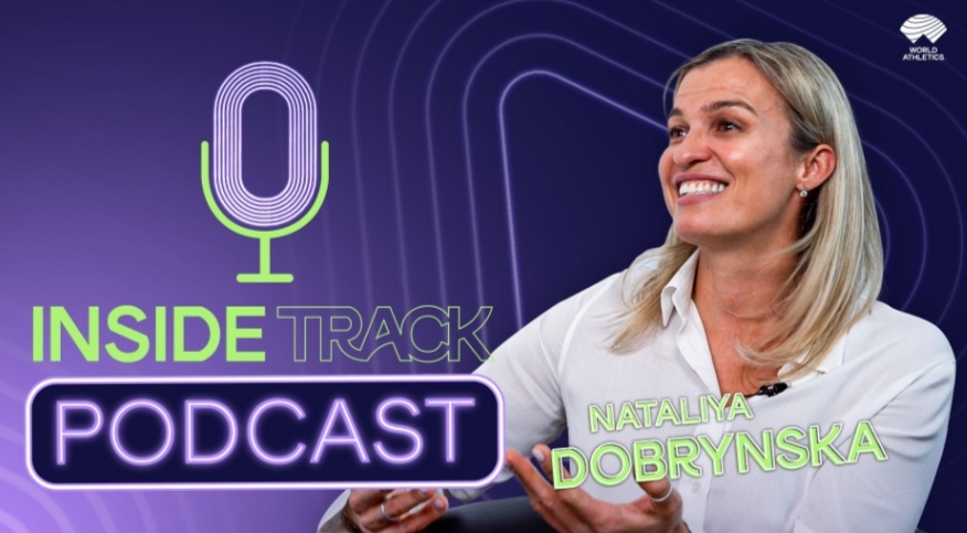 Dobrynska in the spotlight in latest Inside Track podcast