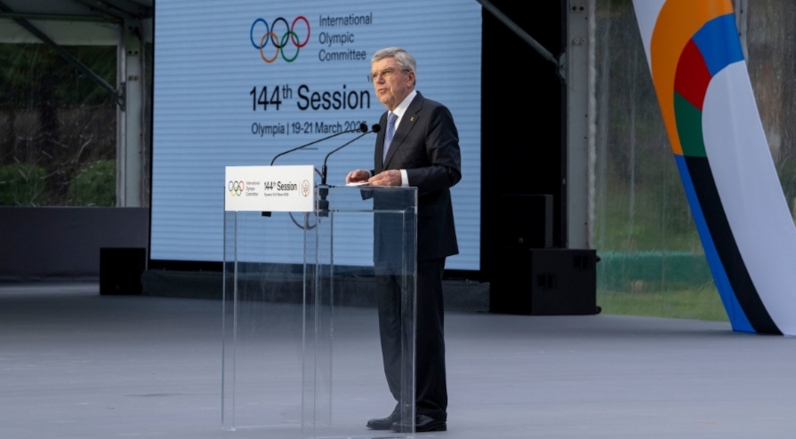 “Values first” – IOC President Thomas Bach opens 144th IOC Session at Ancient Olympia paying tribute to Olympic history and expressing confidence for the future