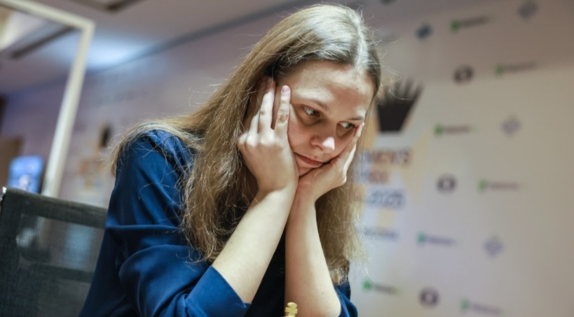 WGP Cyprus: Anna Muzychuk and Zhu Jiner jointly lead after four rounds