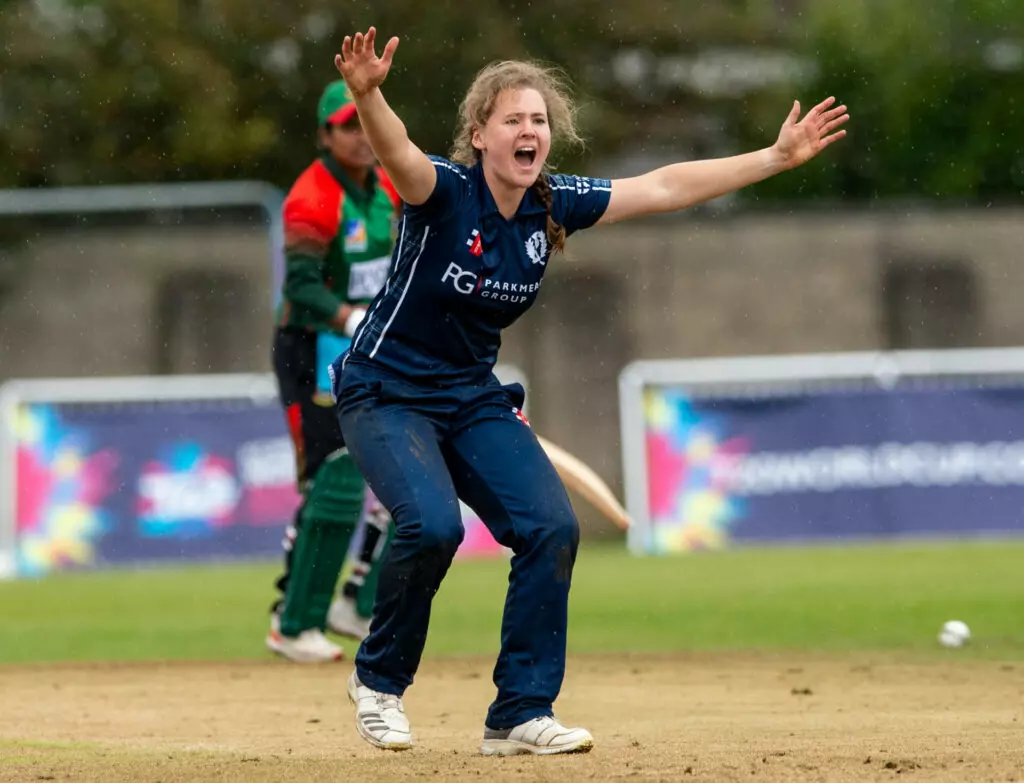 Kathryn Bryce leads Scotland to history-making ICC Women’s T20 World Cup qualification