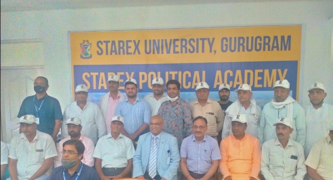 Accept politics as a profession with a changed mindset for which Starex Political Academy will inculcate ethical training - VC Goel