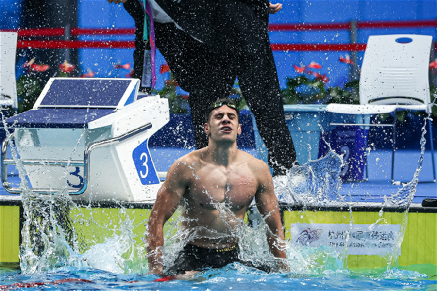 Iran clinches 2 medals in Men's 100m Breaststroke SB9 Final of Swimming at Asian Para Games 2023
