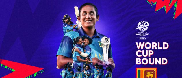 Sri Lanka hold their nerve and clinch ICC Women’s T20 World Cup 2024 qualification