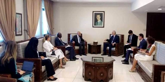 Syria is keen on working with the UN agencies on the basis of partnership - Al-Jaafari