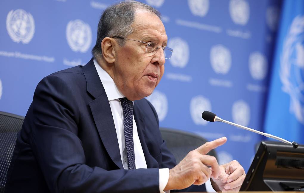 Lavrov describes Western world as "Empire of Lies" that fails to fulfill its commitments