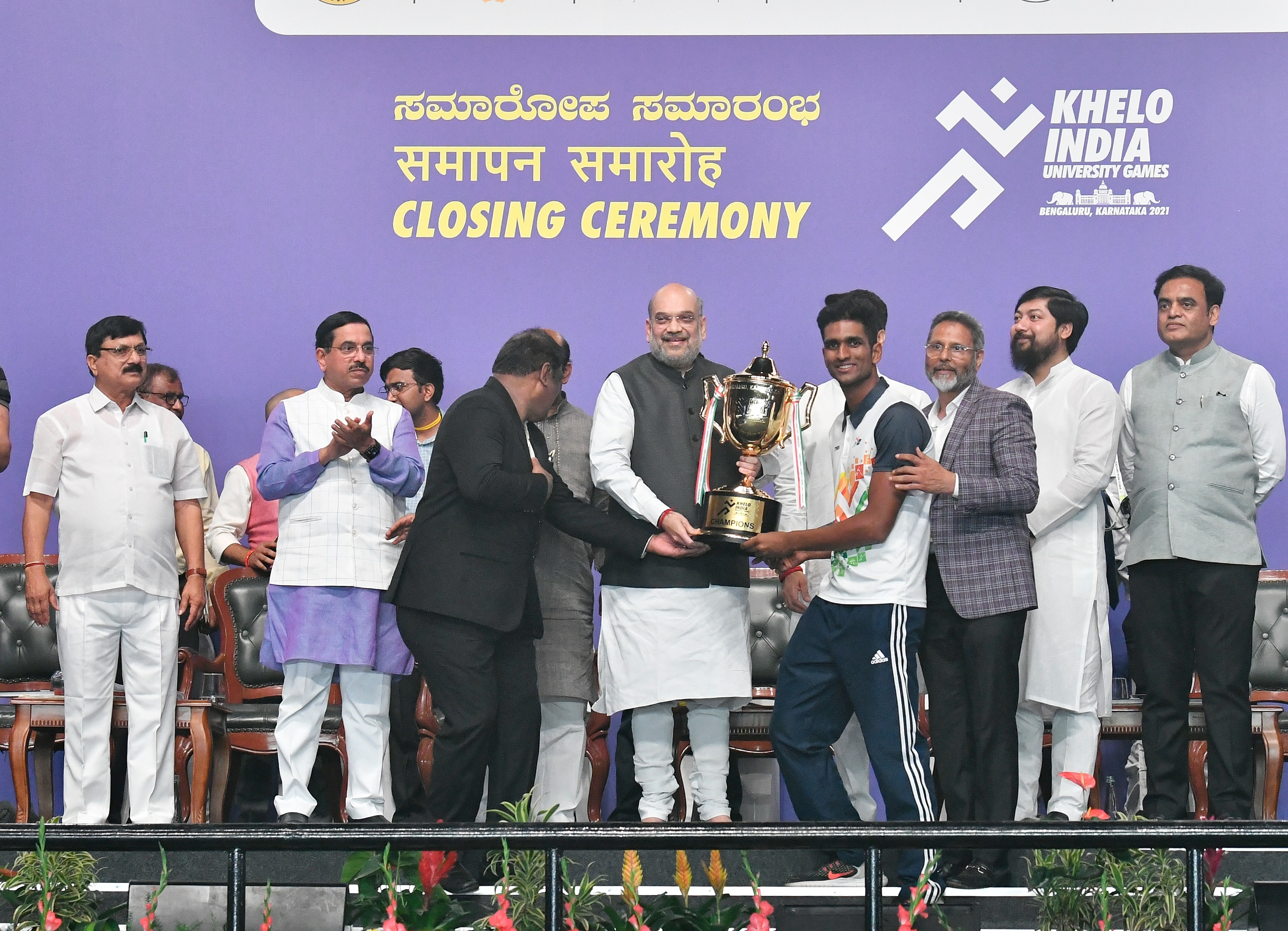 Amit Shah lauds the efforts of athletes and organi