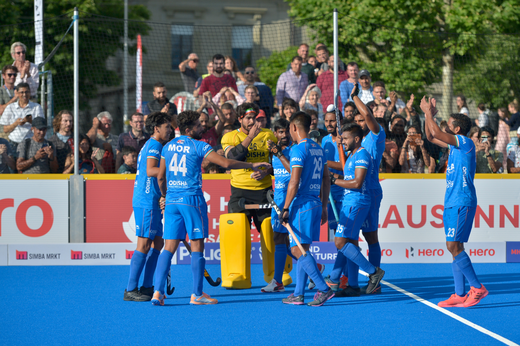 Raheel was the top goal scorer and was awarded the Best Player of the Tournament of FIH Hockey5s