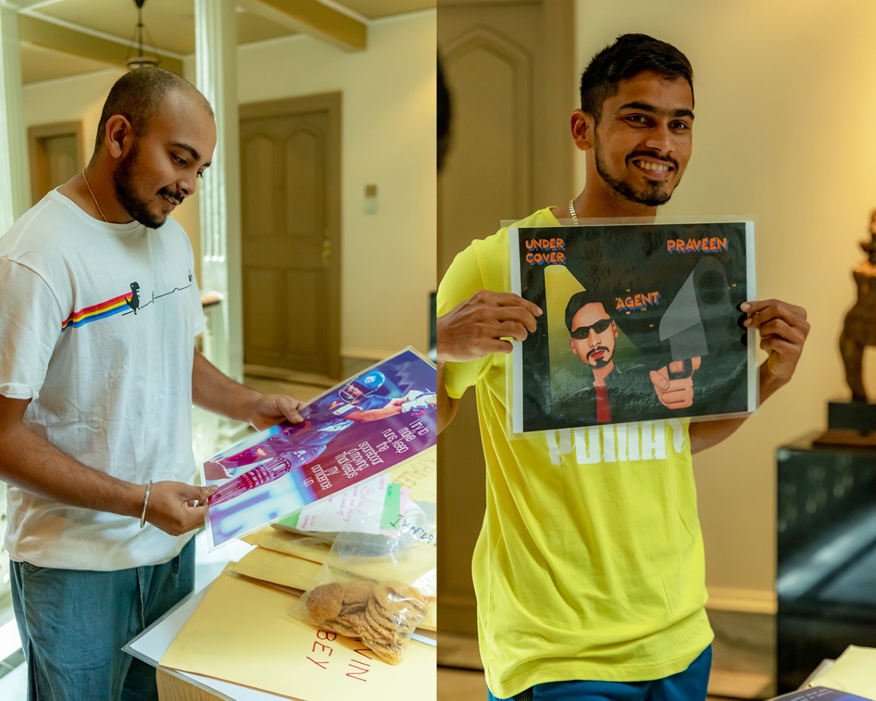 Delhi Capitals fans send gifts & meet their favori