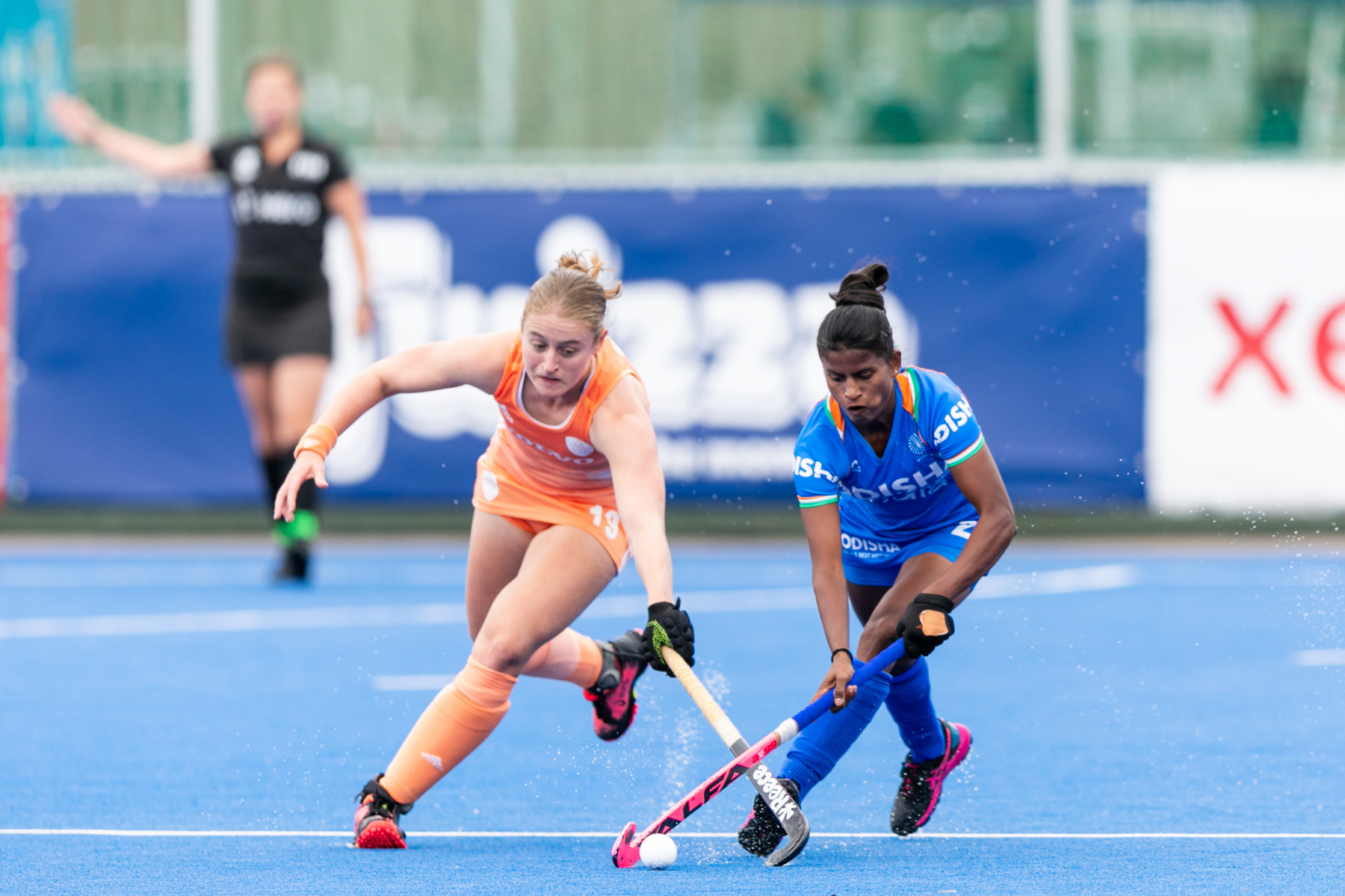 Netherlands beat Indian Junior Women's hockey Team