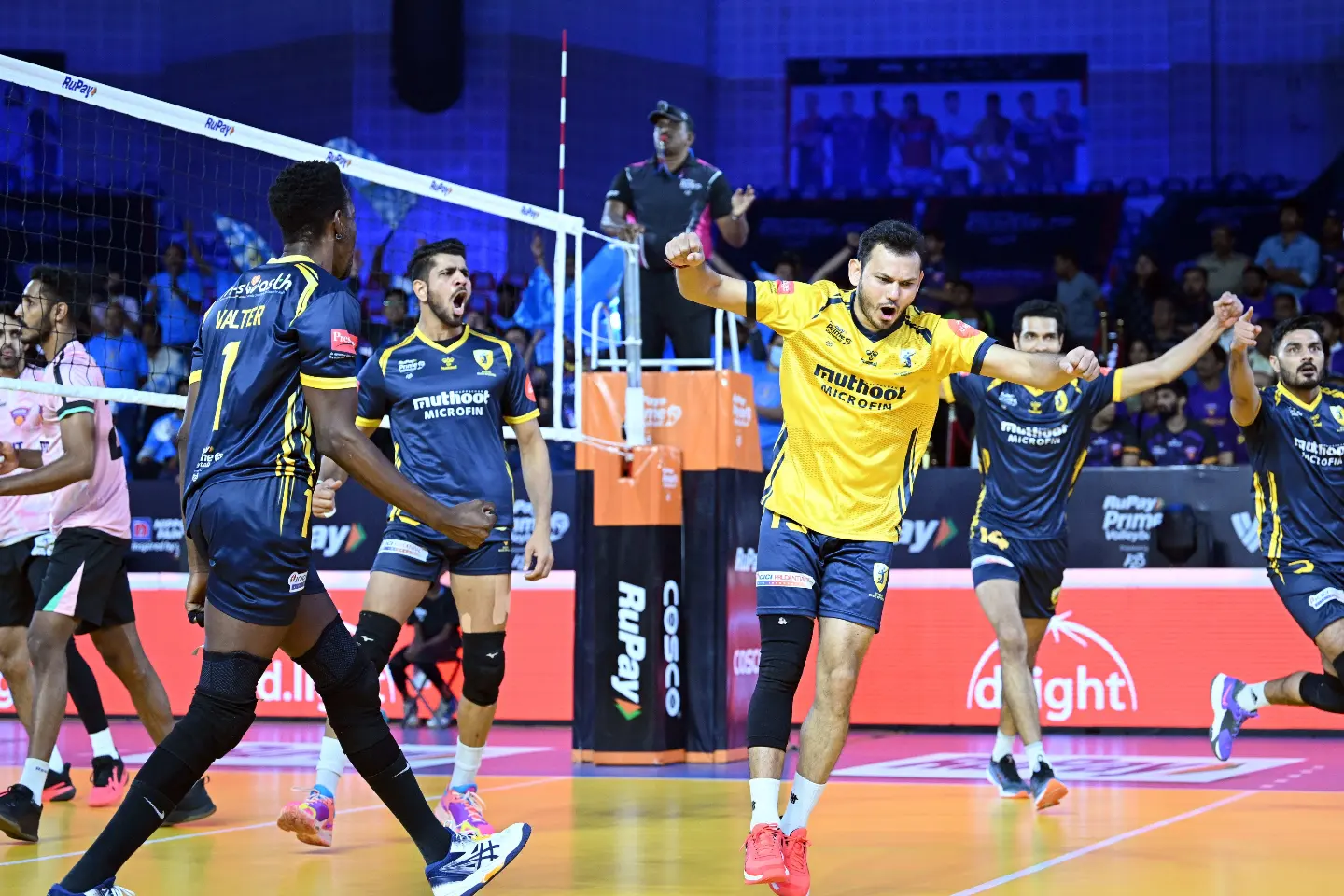 Bengaluru Torpedoes beat Kochi Blue Spikers in RuPay Prime Volleyball League