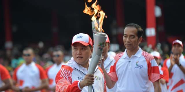Torch Relay Asian Games 2018 Jakarta 