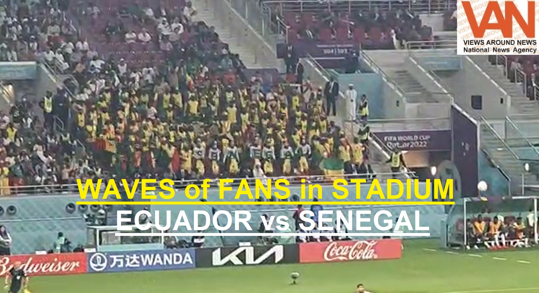 Ecuador vs Senegal at Khalifa Stadium Doha