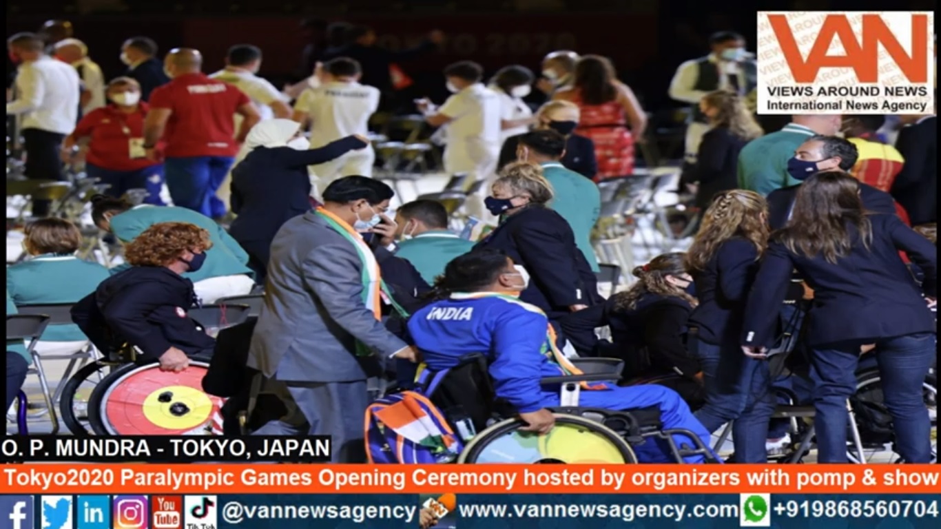Tokyo2020 Paralympic organizers hosted opening cer