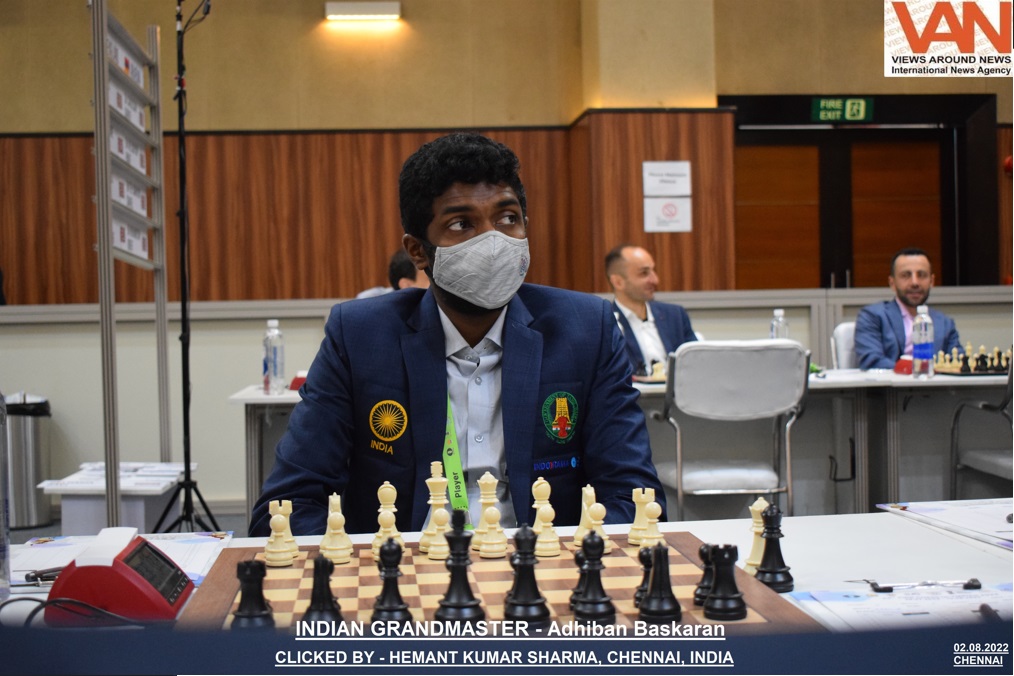 Indian Chess Grandmaster Adhiban Baskaran is happy