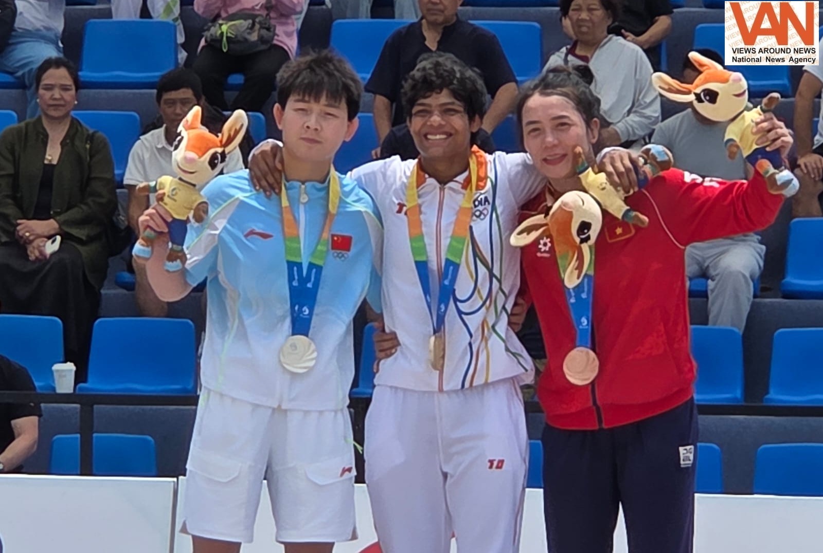 Gold Medal won by Pushpa Yadav in 60kg weight category at Asian Beach Games 2026