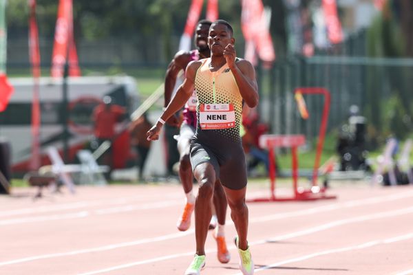 Zakithi Nene dazzles with world-leading run