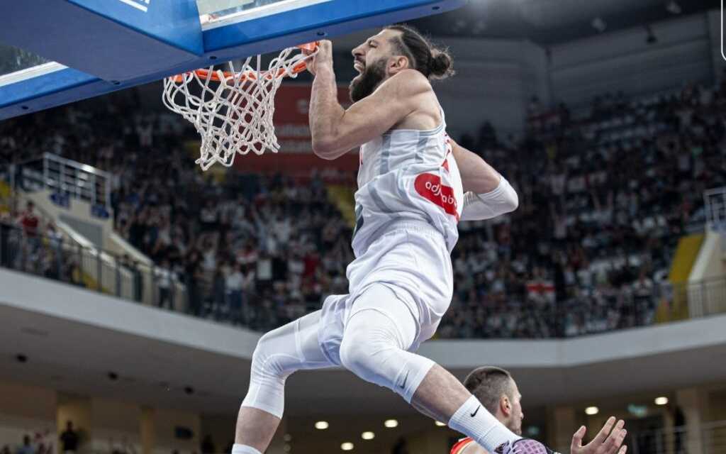 Georgia captain Tornike Shengelia proves unstoppable against Montenegro in FIBA World Cup 2027 European Qualifiers