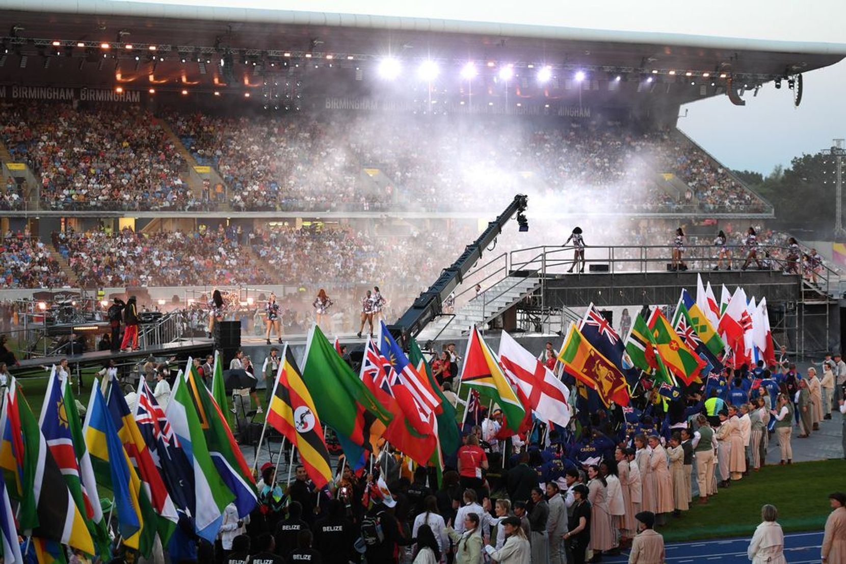 Prince of darkness closes the Commonwealth Games with unforgettable performance topping off the closing ceremony celebrations