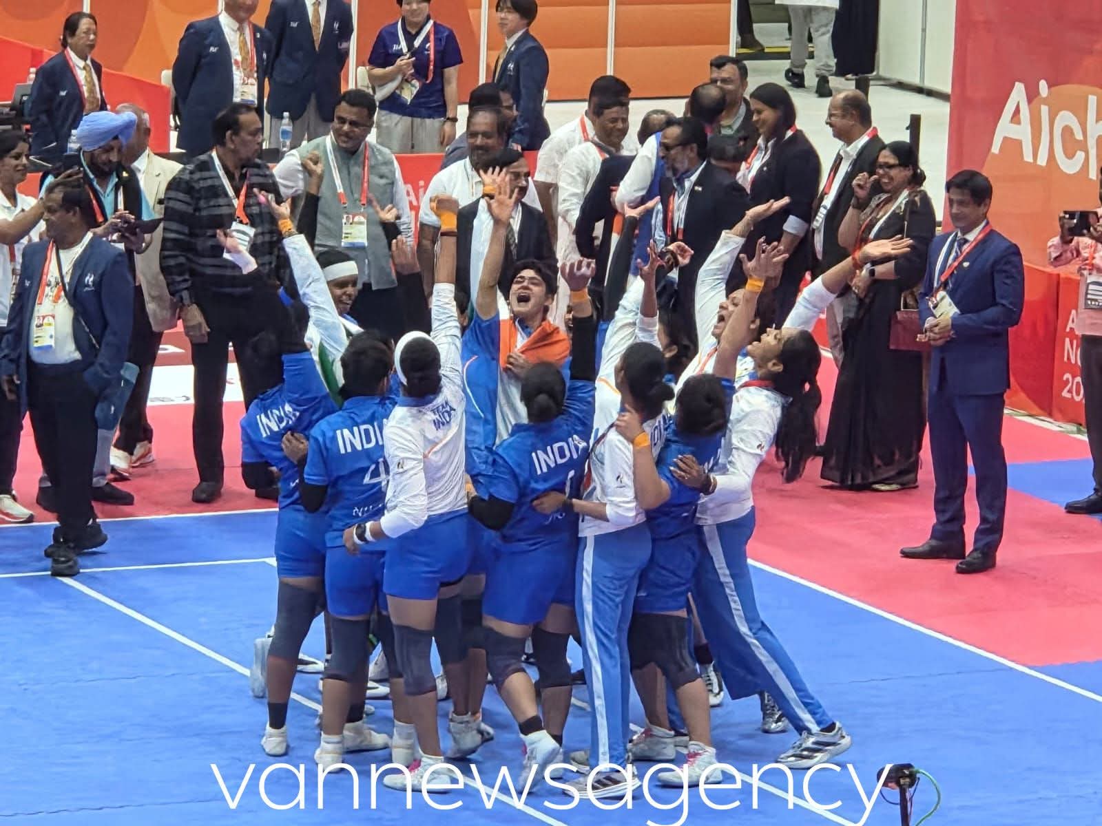 Indian girls won the Gold in Kabaddi at Asian Games 2026