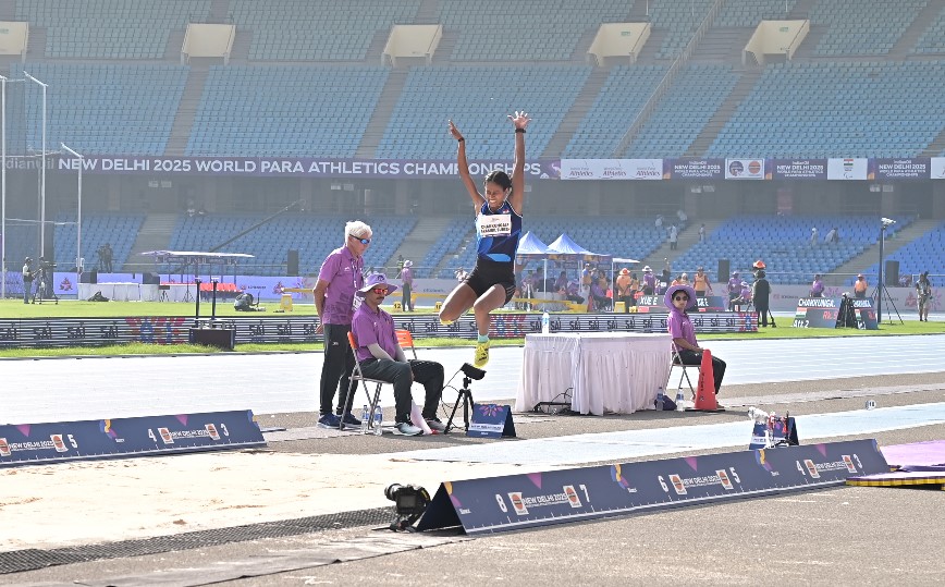 Kiara Rodriguez claims fourth Long Jump gold medal; Nimisha finishes fourth