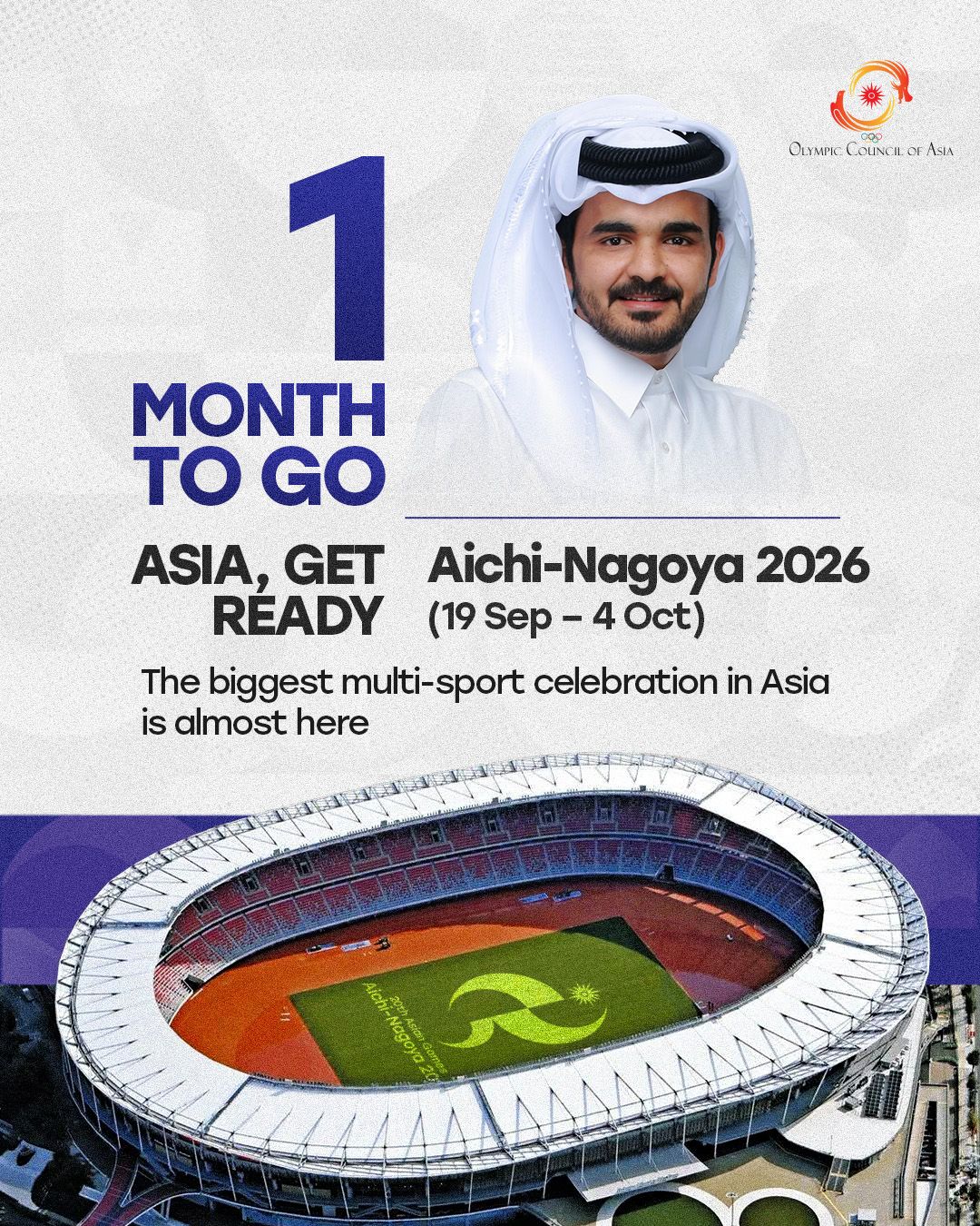 Asia ready to shine as Aichi-Nagoya to host historic 20th Asian Games