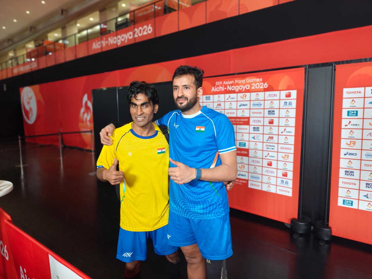 Gold & Silver for India in men's SL3 category of Asian Para Games 2026
