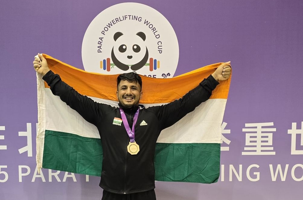 India Bags 4 Medals on Opening Day of Para Powerlifting World Cup in Beijing
