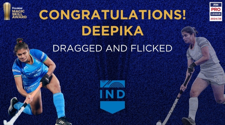 FIH Hockey Pro League’s Poligras Magic Skill Award - Deepika and Victor Wegnez take top prize!