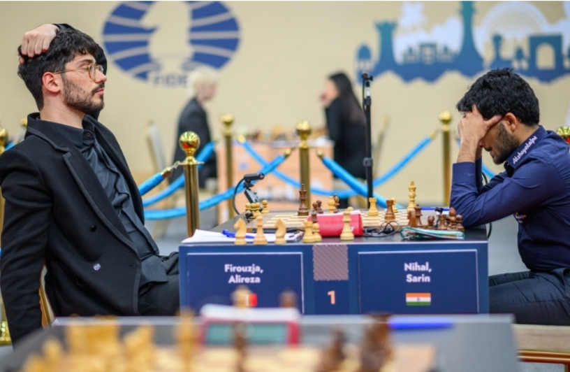 Four share lead in the Open as Lagno clings to top spot in the Women’s tournament