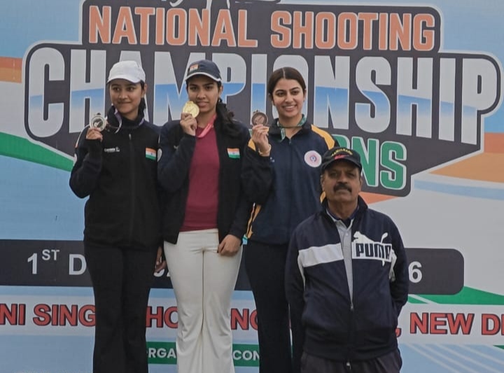 Raiza Dhillon sweeps women’s skeet titles on opening finals day of the 68th National Shooting Championship Competitions (NSCC)