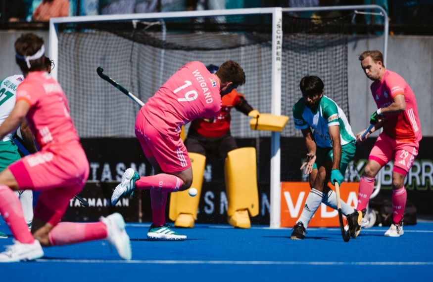 Goals galore as Germany and Belgium men show their class