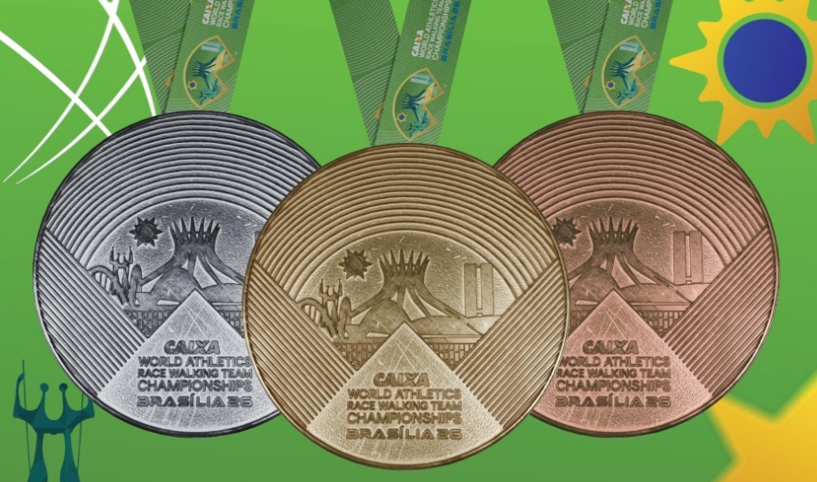 Medals unveiled for Caixa World Athletics Race Walking Team Championships Brasília 26