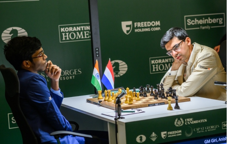 Caruana, Praggnanandhaa, and Sindarov Take Early Lead in FIDE Candidates; Women’s Games End in Draws