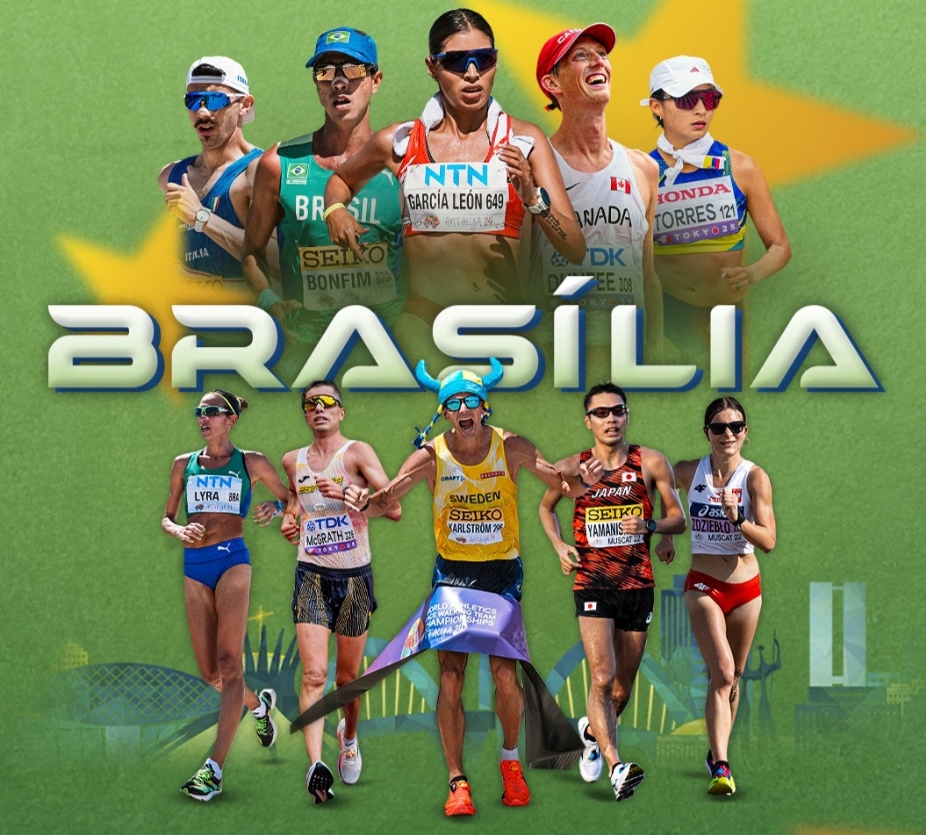 World’s top race walkers compete in Brasília tomorrow!