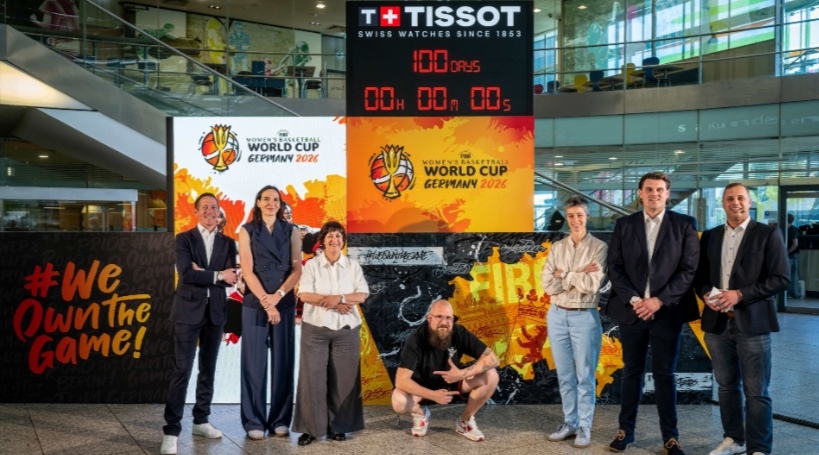 100 Days to Go: Women's World Cup 2026 celebrates with Tissot countdown clock and exclusive timepiece