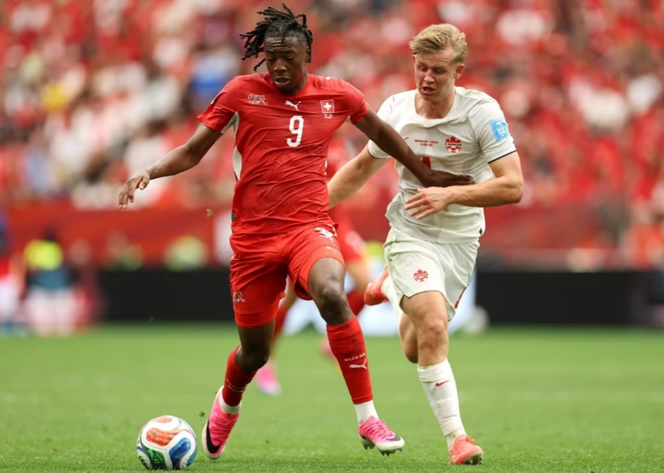 Vargas and Manzambi earned victory over co-hosts Canada for Switzerland