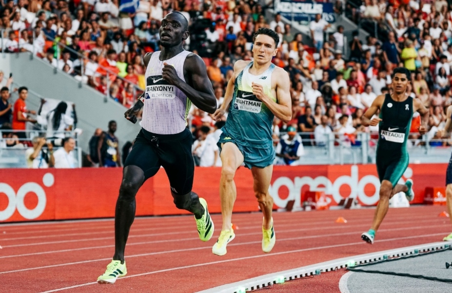 Wanyonyi breaks world 1000m record with 2:11.83 in Monaco