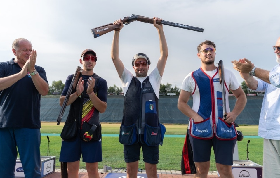 Frasca delights home crowd with World Record performance in Trap Men final