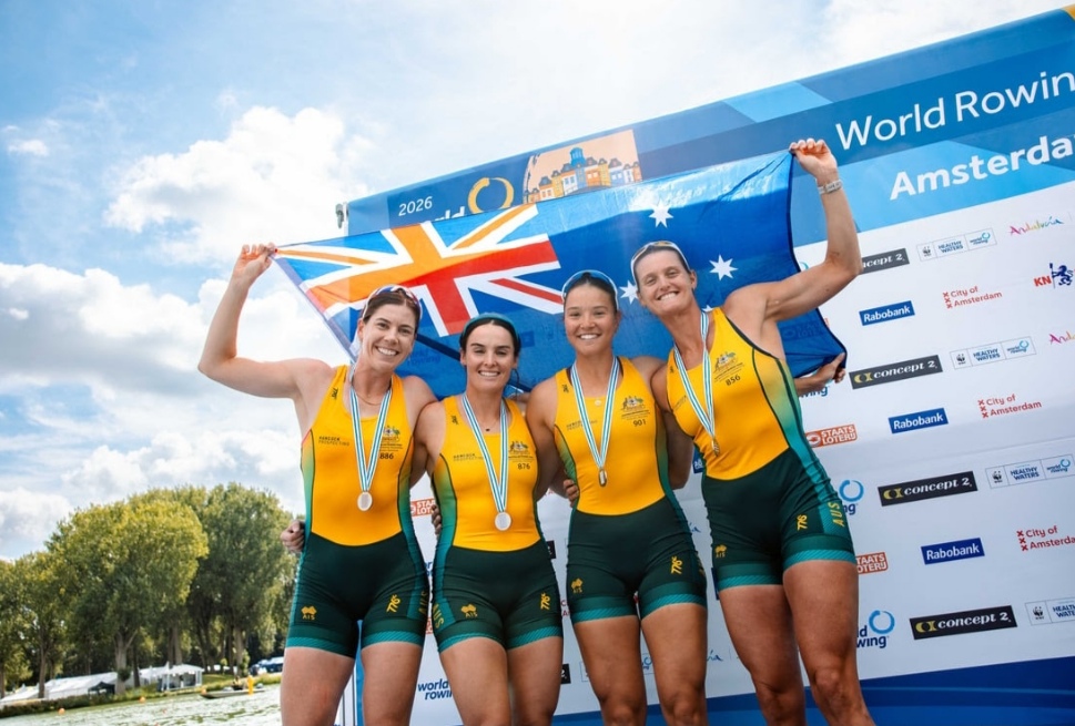Rowsellas add two more silvers to the medal count with one day to go