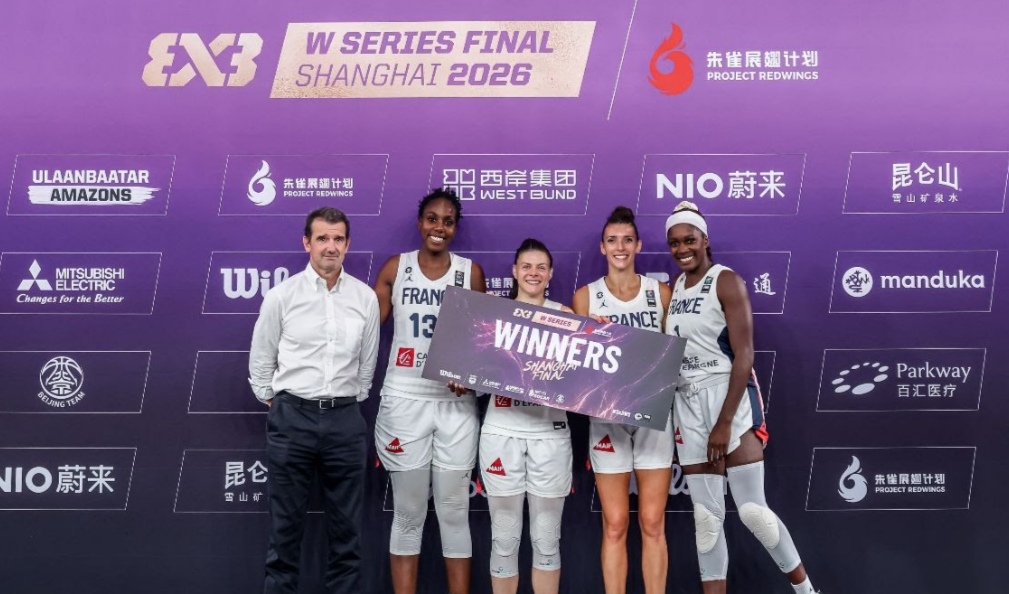 France crowned FIBA 3x3 Women's Series Project Redwings Shanghai Final 2026 Winners