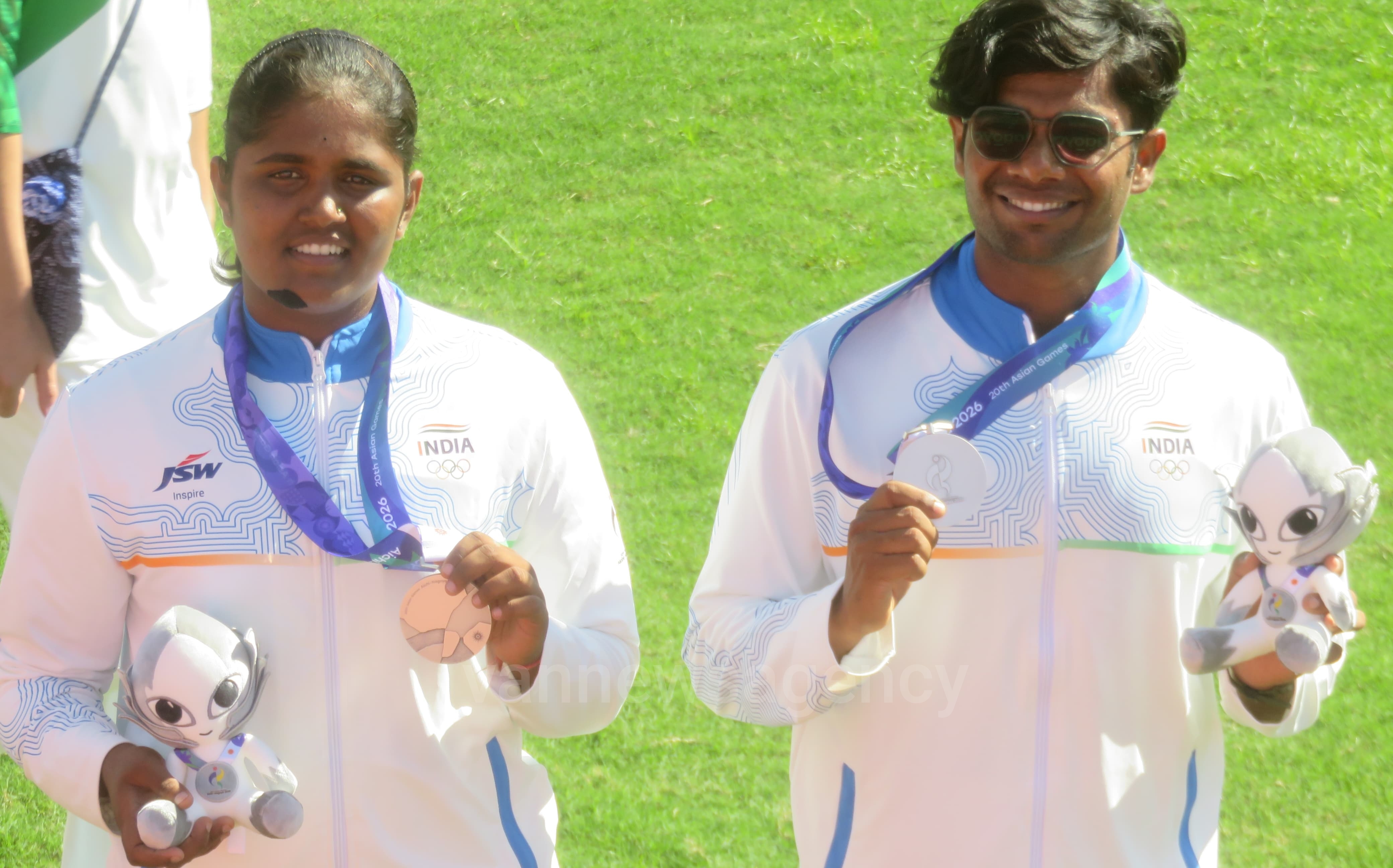 Recurve mixed team won Silver Medal while lost against China in the final