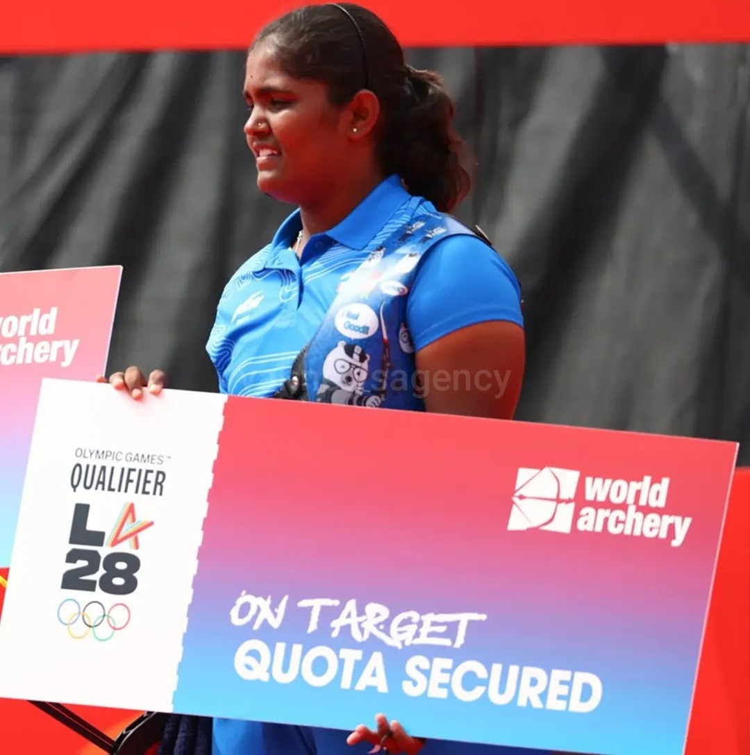 Historical Gold for 17 yrs old Kumkum; Secured Olympic quota for India