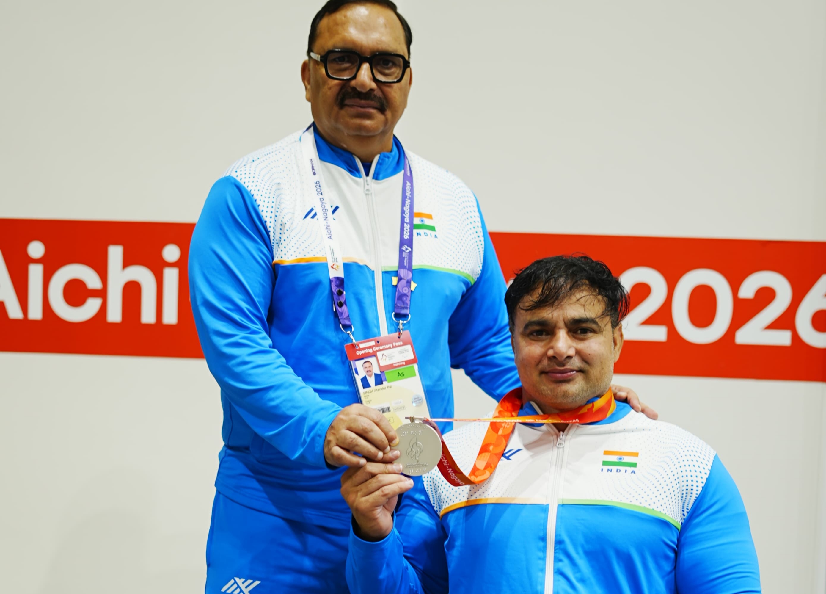 Silver for Ashok Kumar in powerlifting while Bronze for Baby Sahana Ravi and Jehan Madan for India