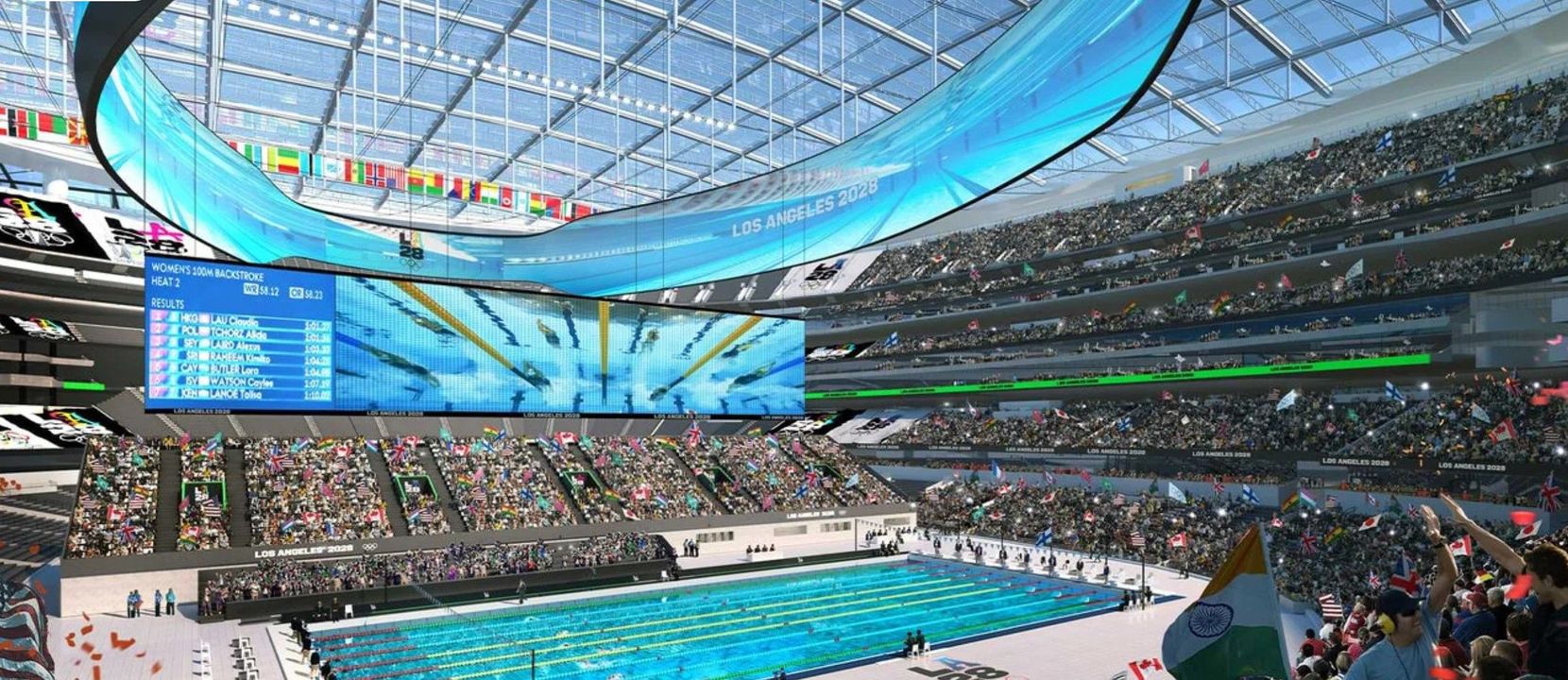 LA28 Olympic Qualification System Principles Finalised for Swimming and Open Water Swimming