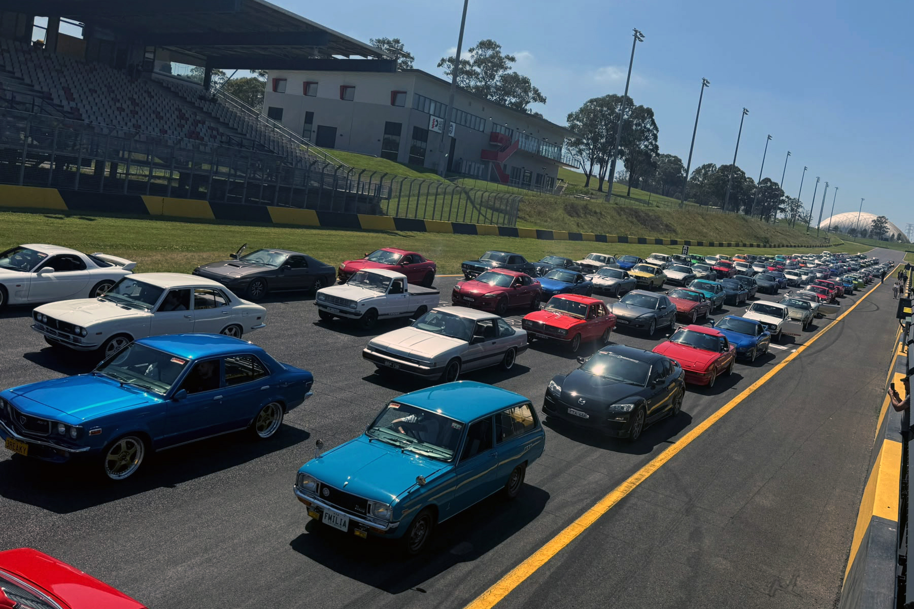 Record-breaking rotary revival fills Sydney Motorsport Park