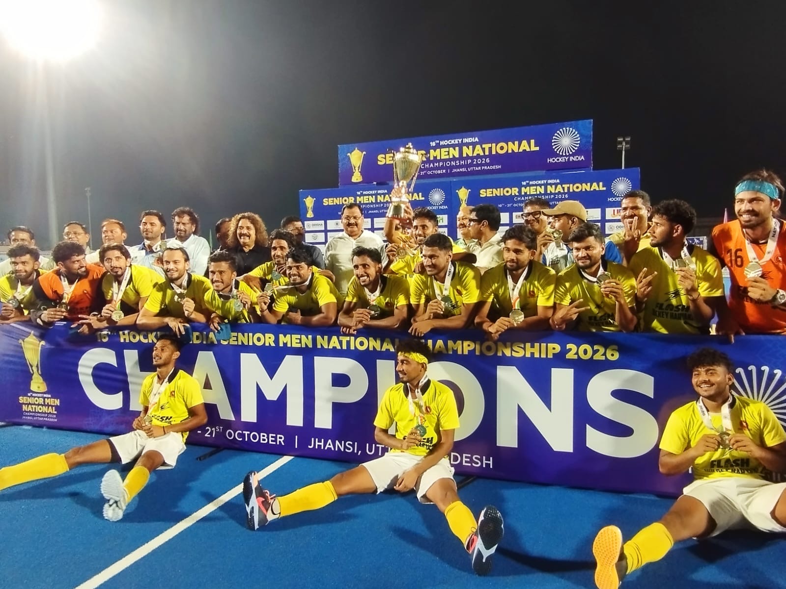 Hockey Haryana crowned champions of 16th Hockey India Senior Men National Championship 2026