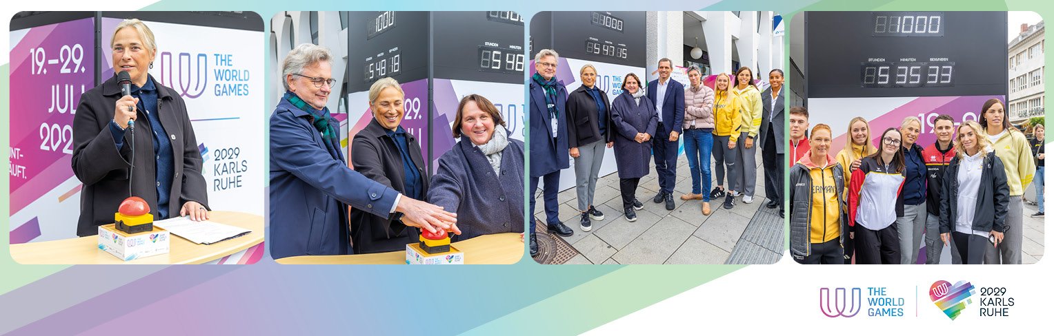 1,000 days to go: The World Games 2029 countdown begins in Karlsruhe